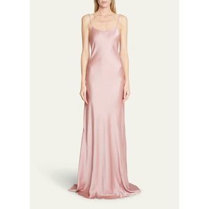NWT VICTORIA BECKHAM Cami Satin Gown US 6 $1150